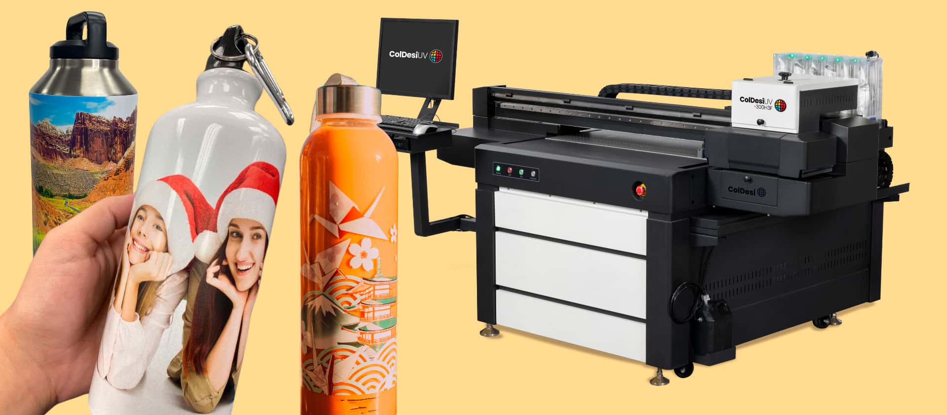 انواع روش ها و مراحل چاپ لوگو روی بطری و ظروف یکبارمصرف