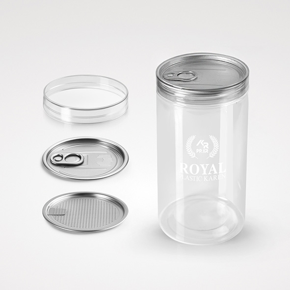 کن رویال جار 600 سی سی ، جار پلاستیکی ، بطری پلاستیکی